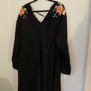 ASOS Curve Embroidered dress